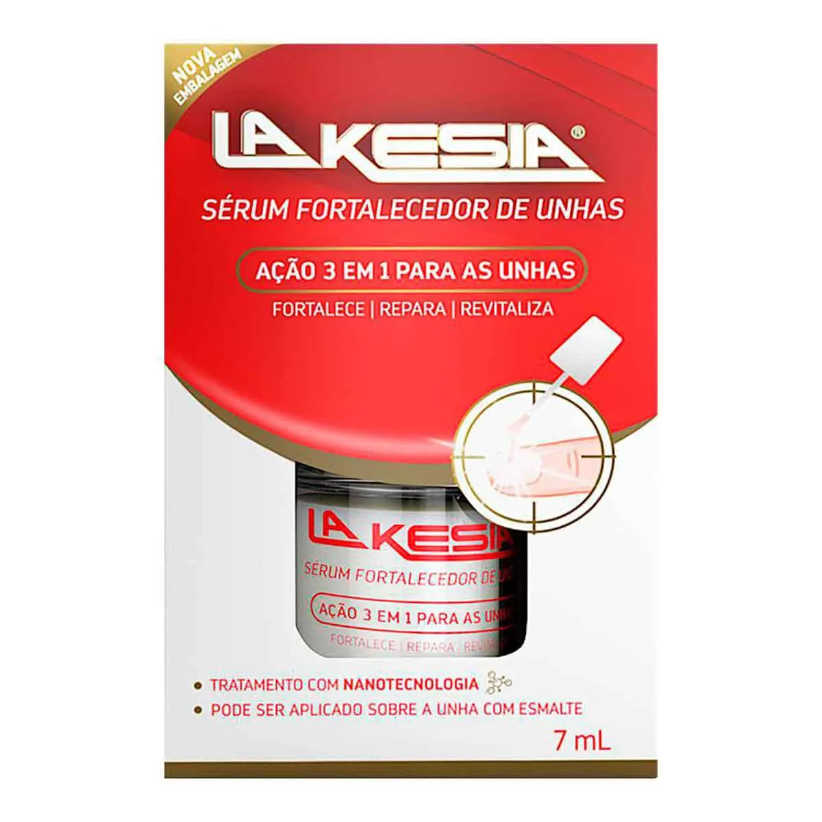 Sérum Fortalecedor de Unhas LaKesia com 7ml