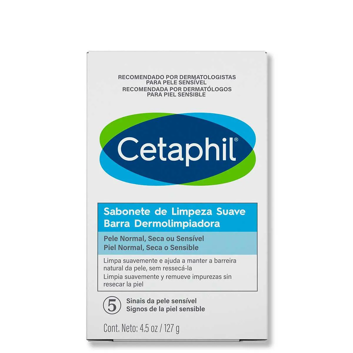 Sabonete em Barra Cetaphil Pele Sensível com 127g