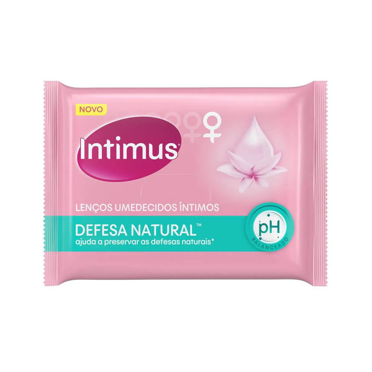 Lenços Umedecidos Intimus Defesas Naturais 16 Unidades | Drogasil