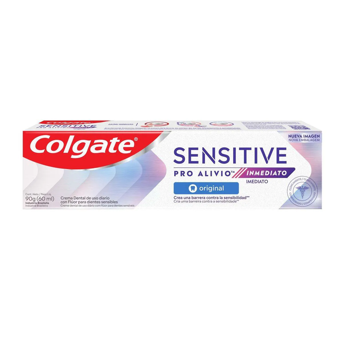 Pasta de Dente Colgate Sensitive Pro-Alívio Imediato Original com 90g