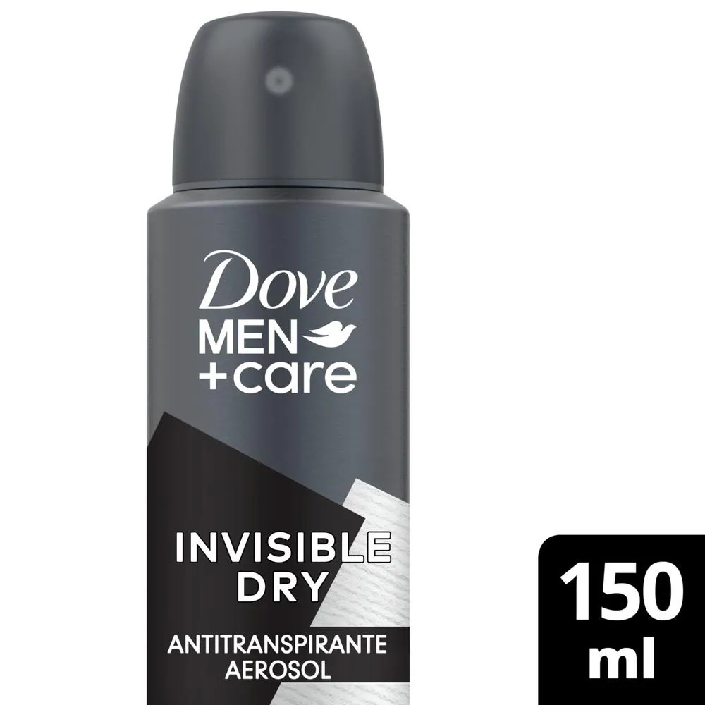 Desodorante Antitranspirante Aerosol Dove Men +Care Invisible Dry 72h 150ml