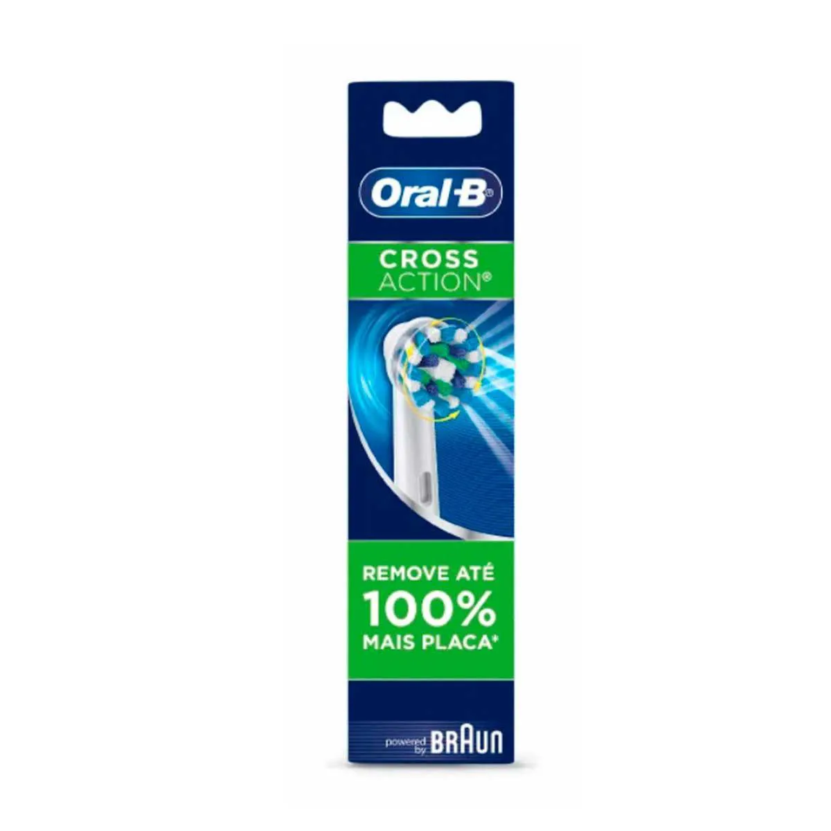 Refil para Escova de Dente Elétrica Oral-B Pro-Saúde Cross Action 2 Unidades