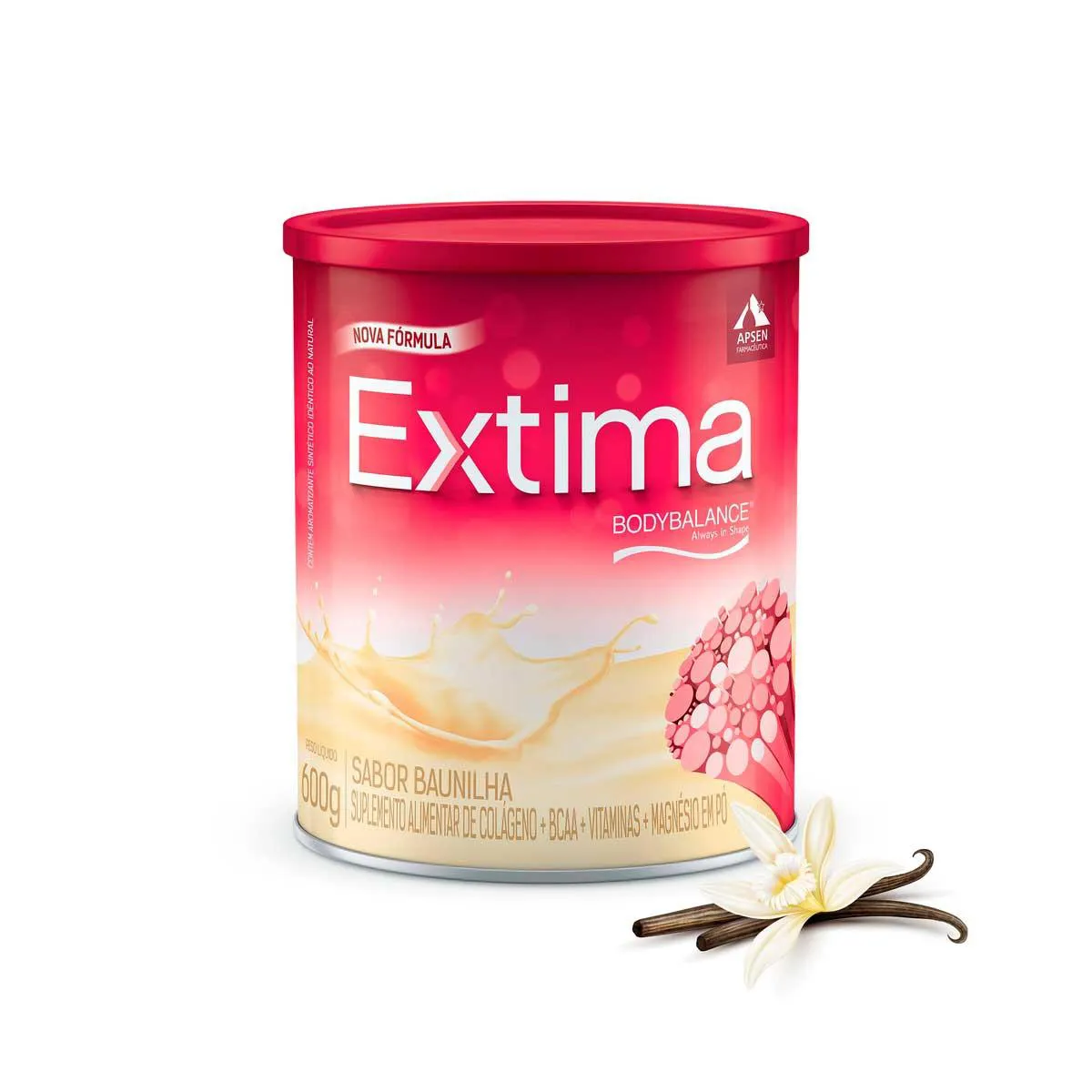 Suplemento Alimentar Extima Baunilha 600g