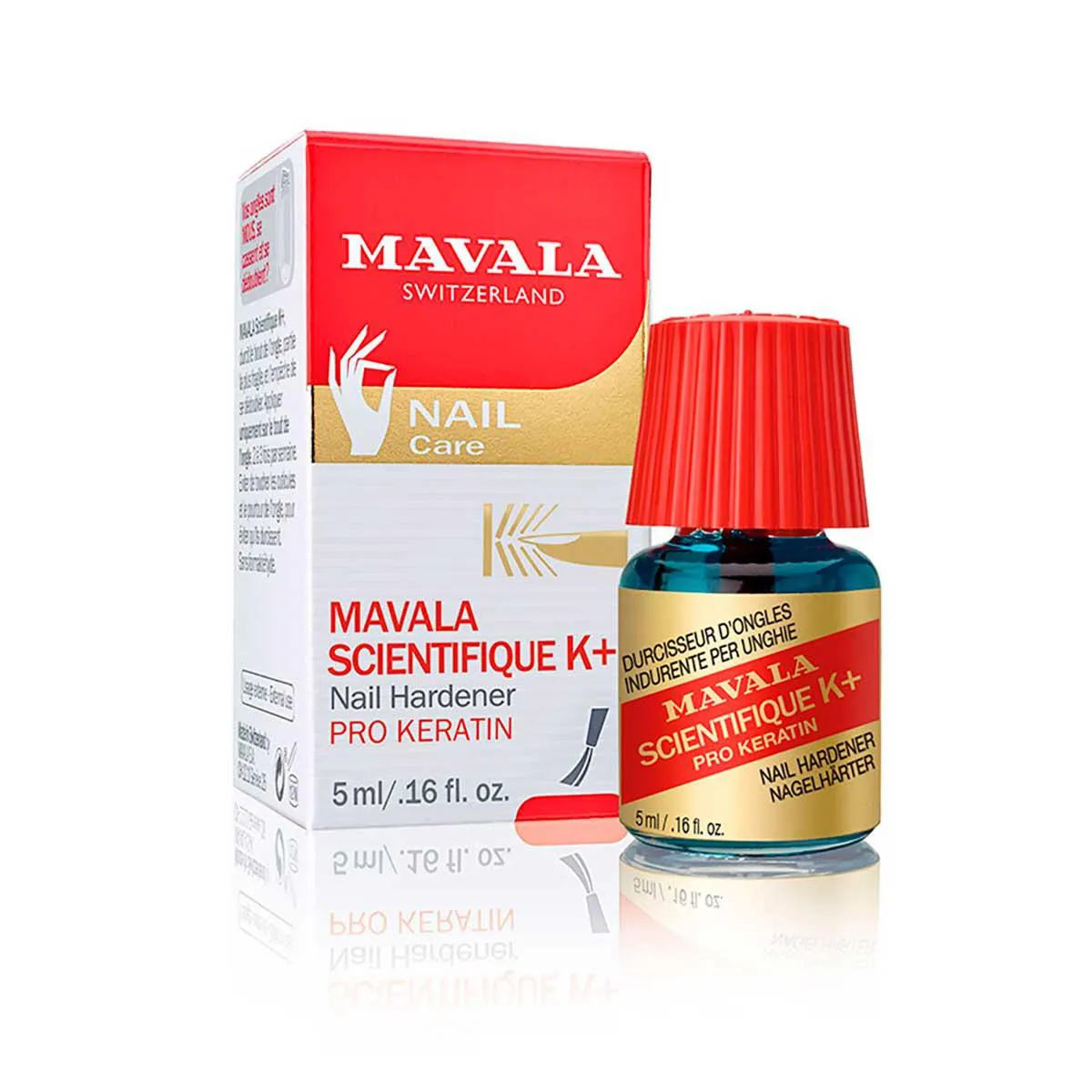 Base Fortalecedora para Unhas Mavala Scientifique K+ com 5ml