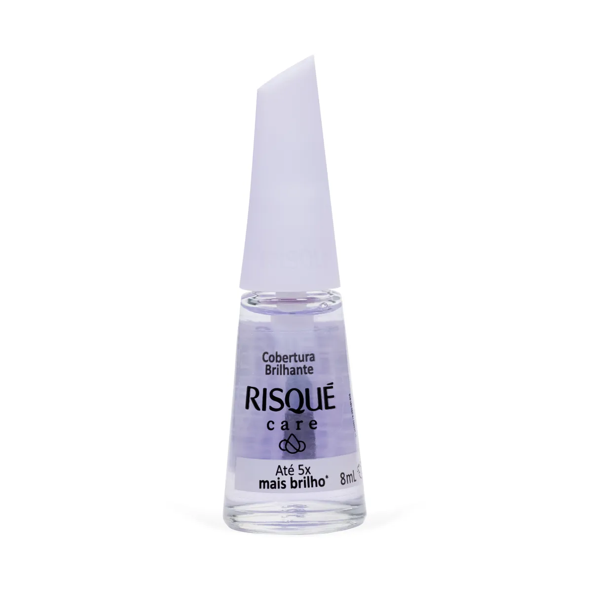 Brilho para Unhas Risqué Care Cobertura Brilhante 8ml