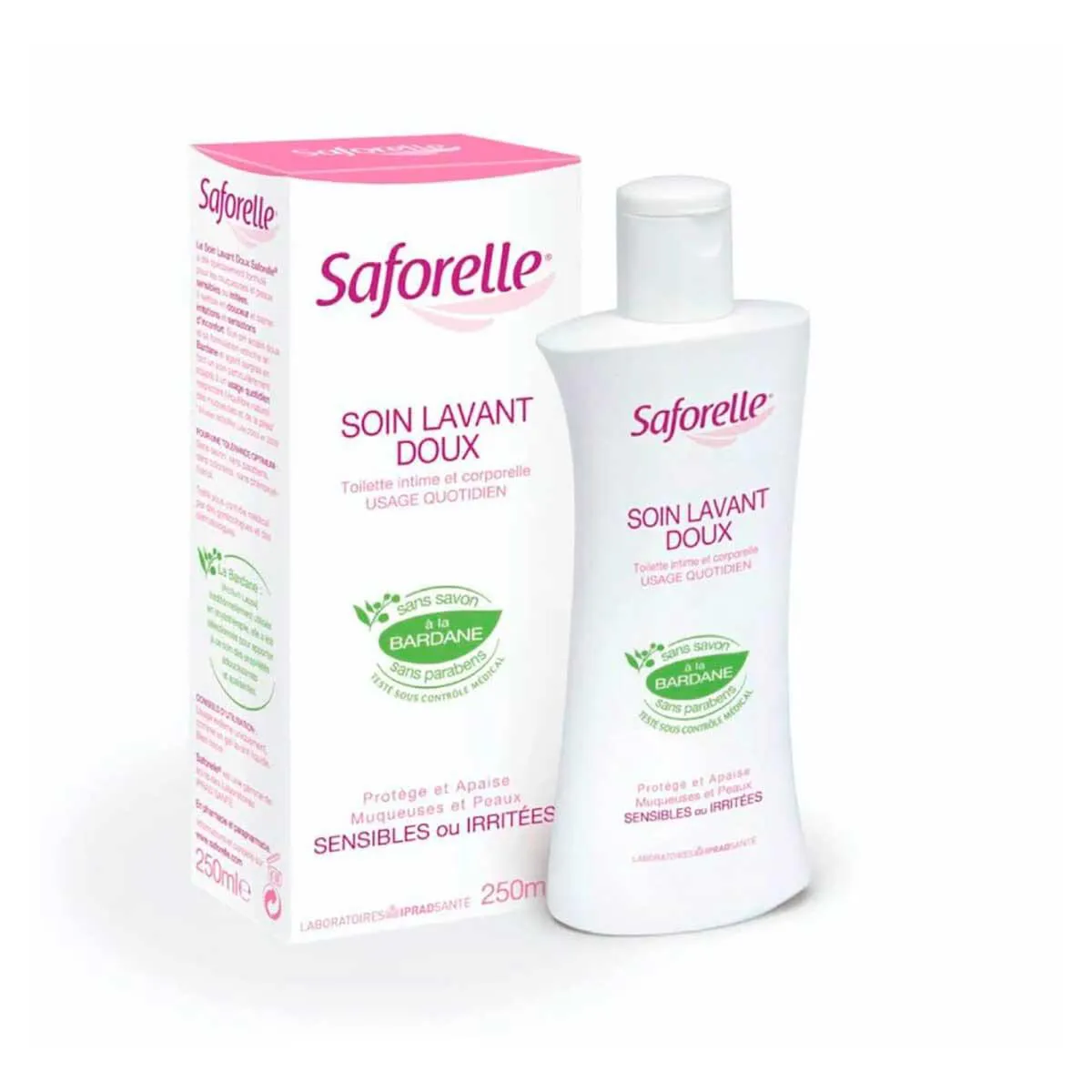 Sabonete Líquido Íntimo Saforelle Suave com 250ml