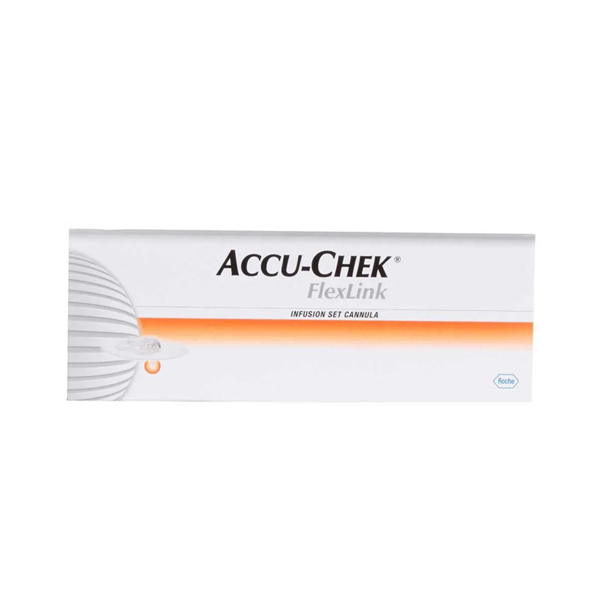 Cânula flexível FlexLink Accu-Chek 8mm 10 Unidades