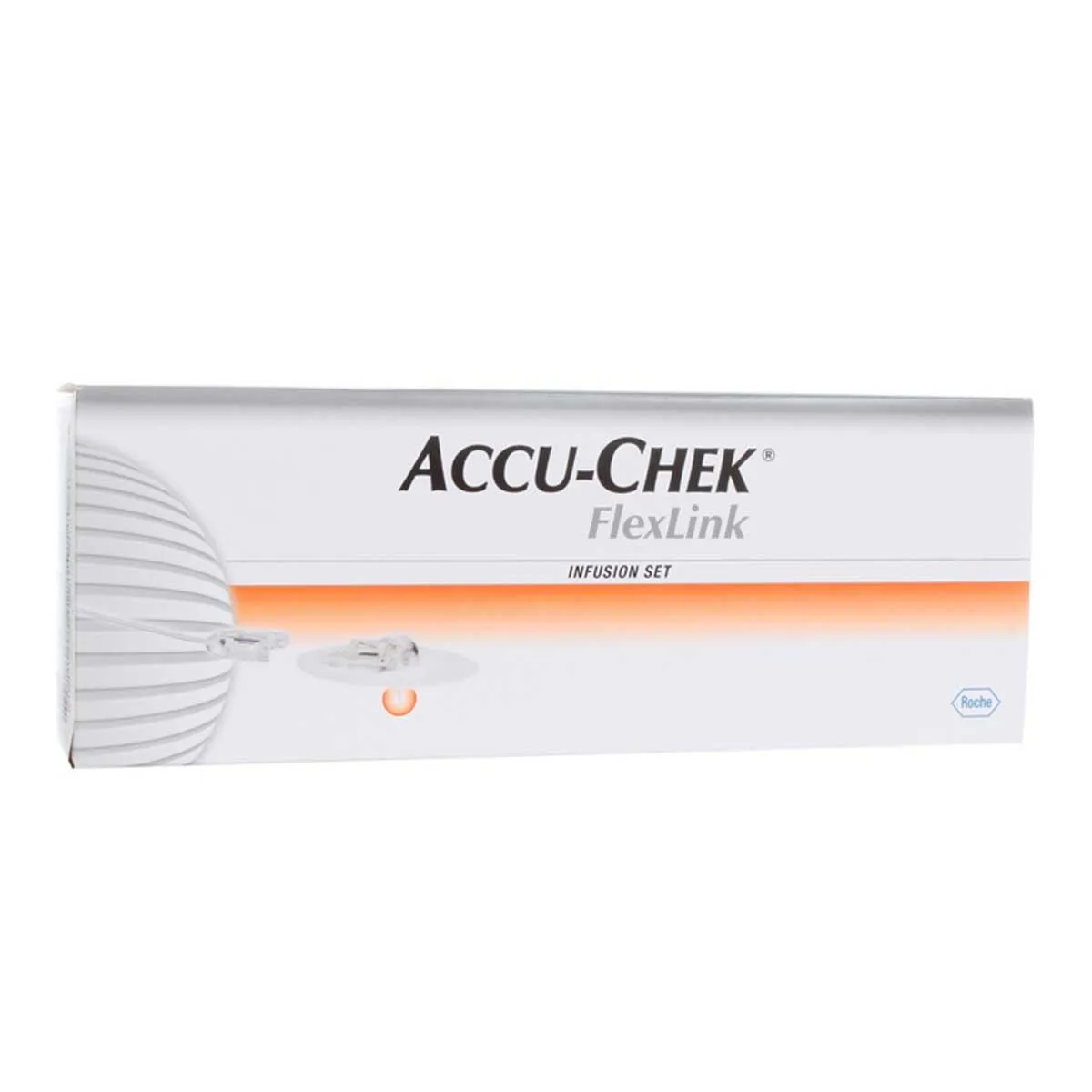 Cânula + Cateter Para Bomba de Infusão de Insulina Accu-Chek Flexlink 6/60 10 Unidades