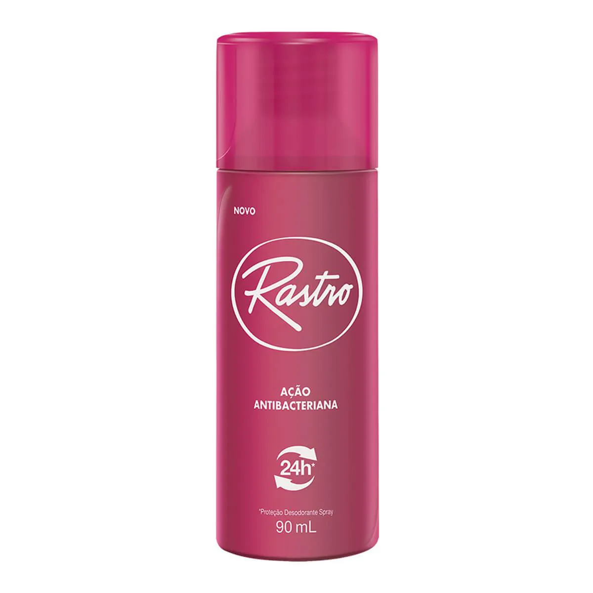 Desodorante Antitranspirante Spray Rastro Feminino 24h Ação Antibacteriana 90ml