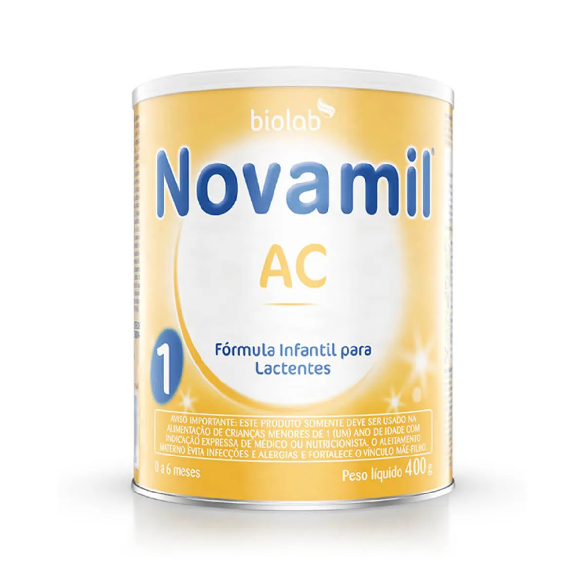 Fórmula Infantil AC1 Novamil 0 a 6 meses 400g