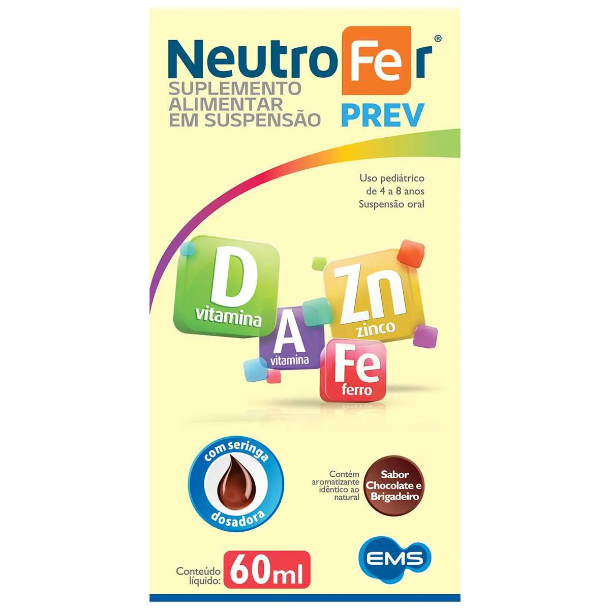 Polivitamínico Neutrofer Prev 60ml