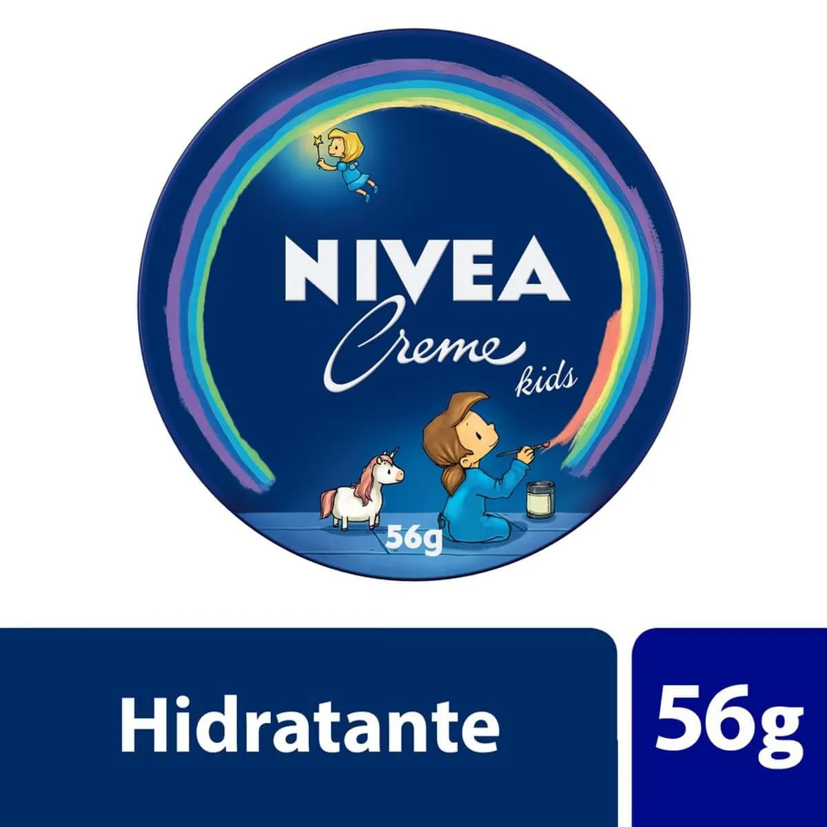 Creme Hidratante Facial Infantil Nivea Kids Lata com 56g