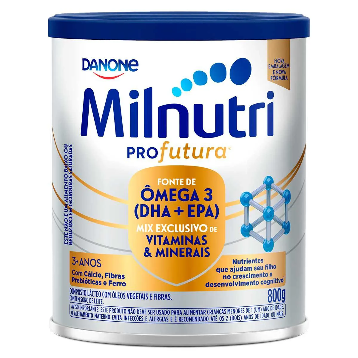 Composto Lácteo Milnutri Profutura Danone 1 a 4 anos 800g