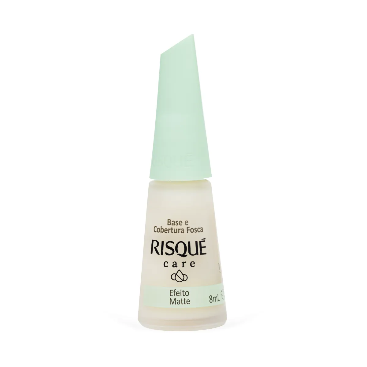 Base e Cobertura Risqué Care Fosca Efeito Matte 8ml