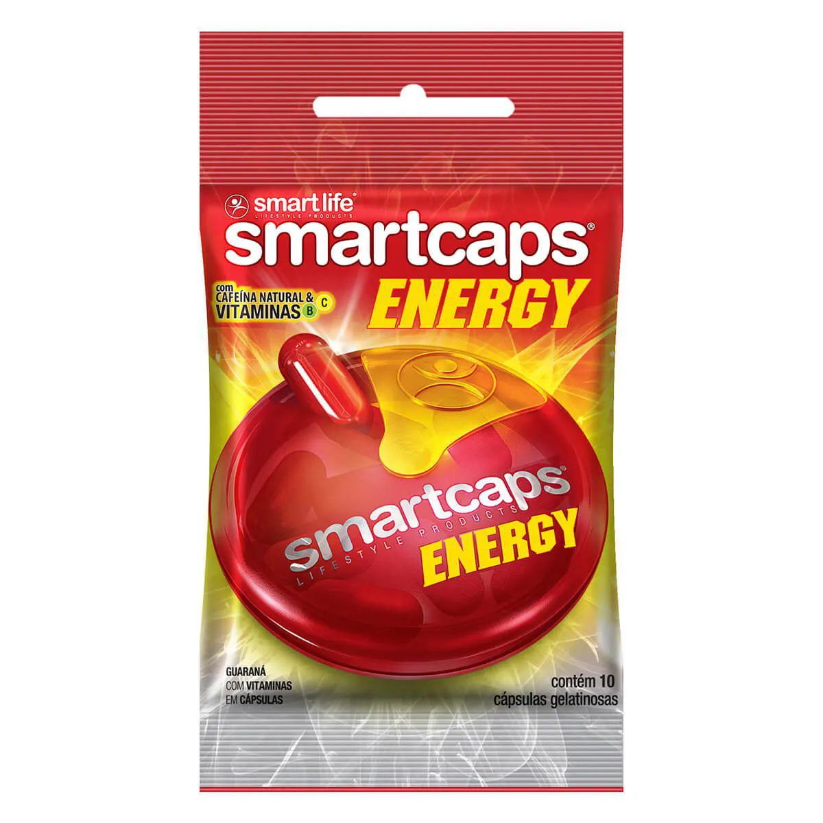 Energético Smartcaps Energy 10 cápsulas