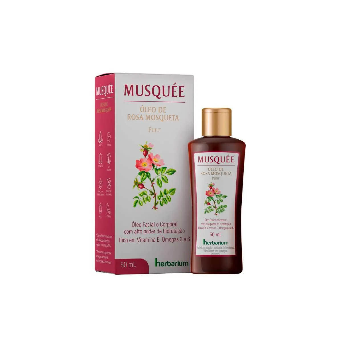 Óleo de Rosa Mosqueta Musquée 50ml