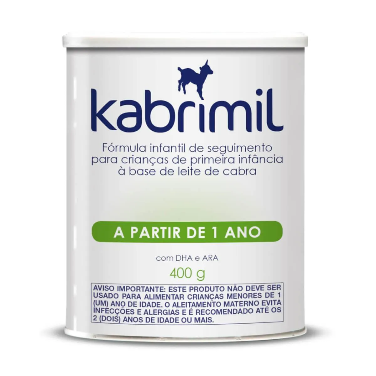 Fórmula Infantil Kabrimil Leite de Cabra 1 a 3 anos 400g