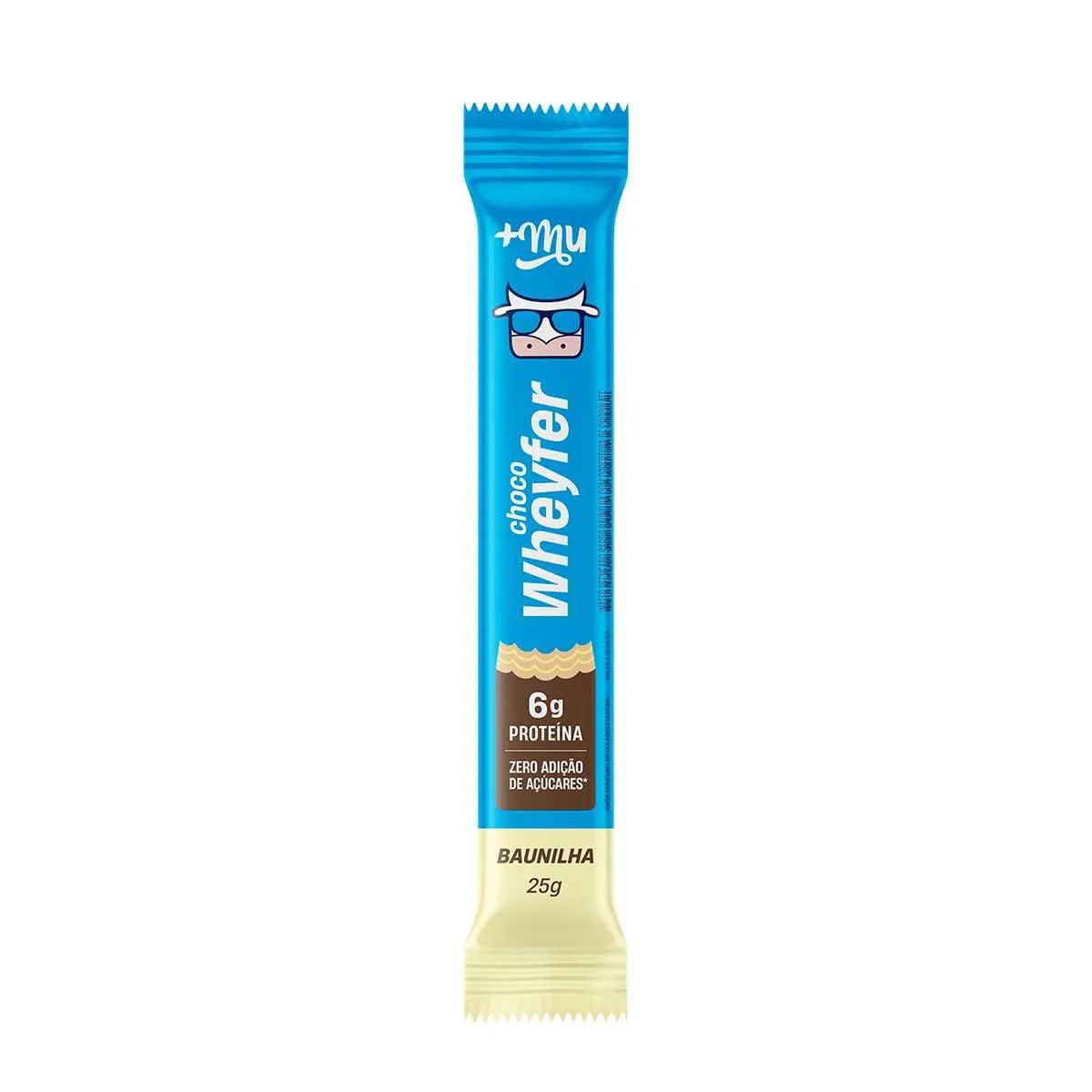 Whafer +Mu ChocoWheyfer Baunilha 25g