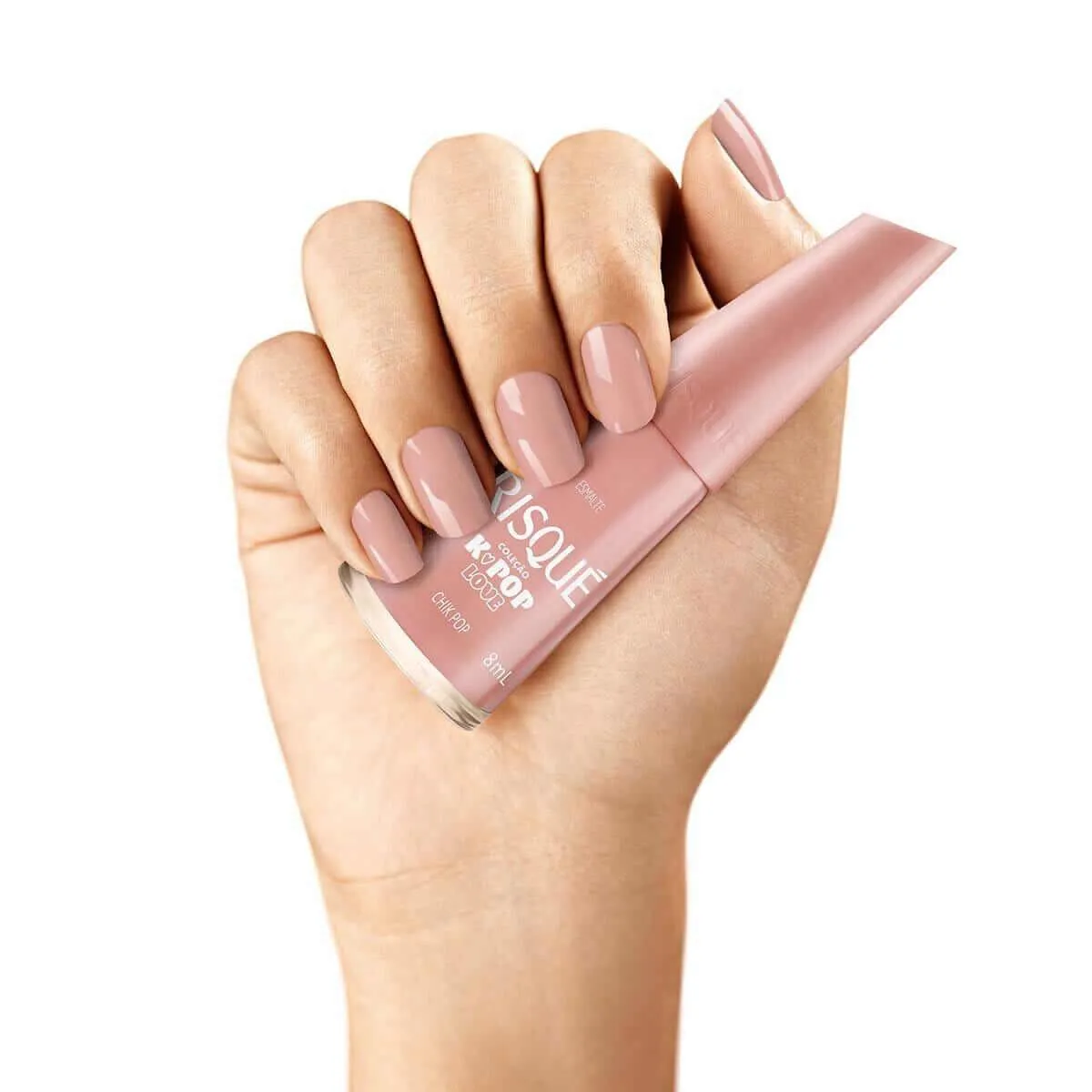 Esmalte Risqué K-Pop Love Chick Pop Secagem Rápida - Oferta