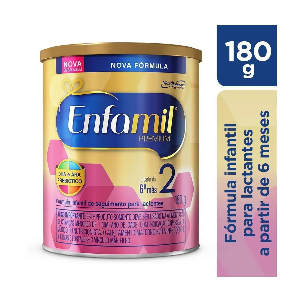 Fórmula Infantil Enfamil Premium 2 6 a 12 meses 180g