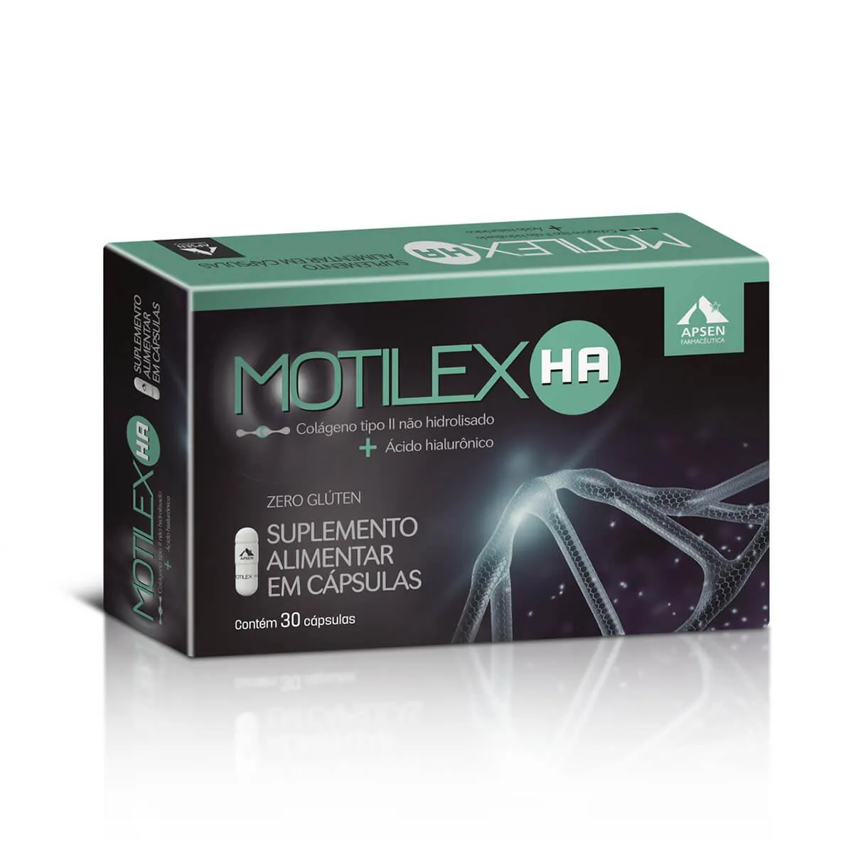 Suplemento Alimentar Motilex HA com 30 cápsulas