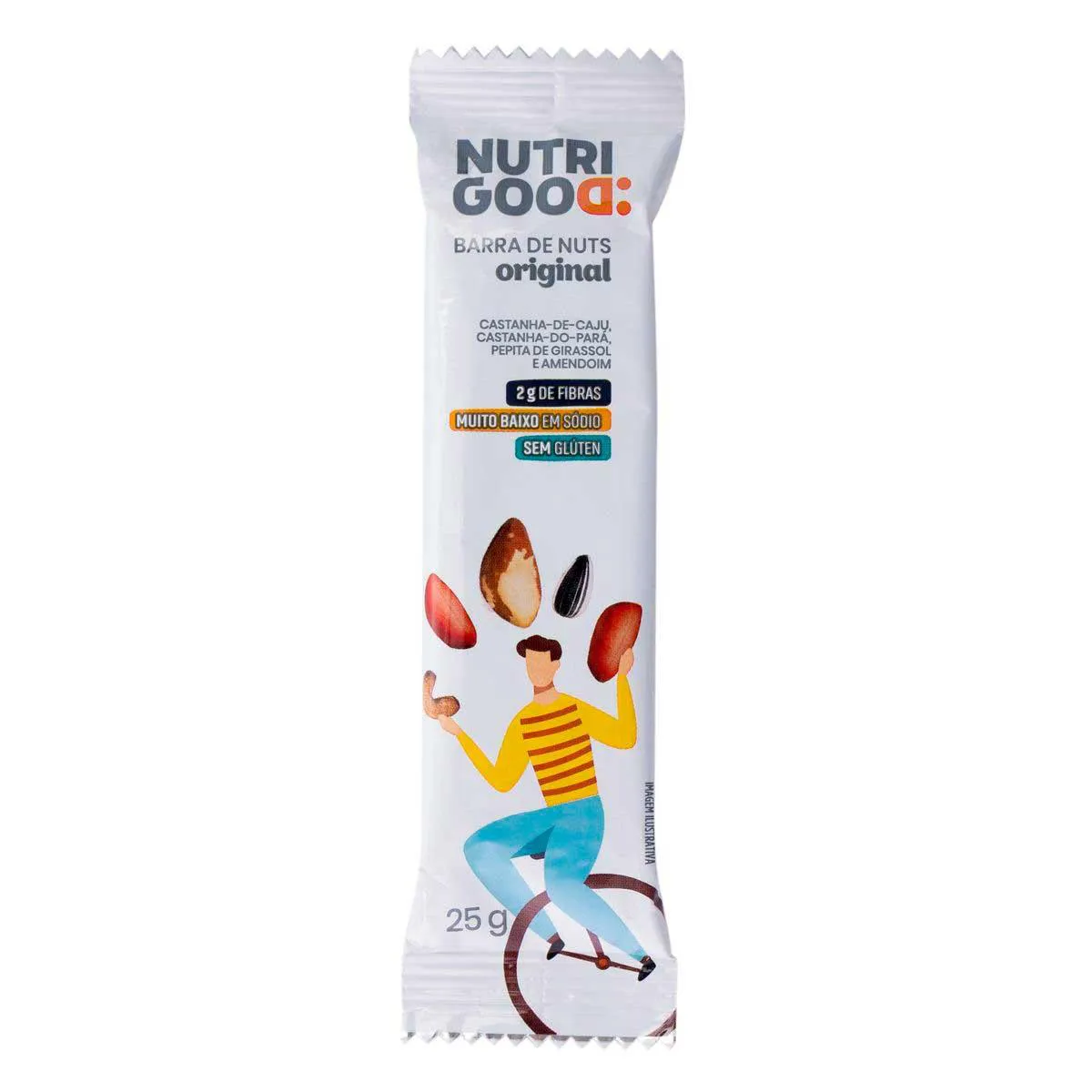 Barra de Nuts Nutrigood Original 25g