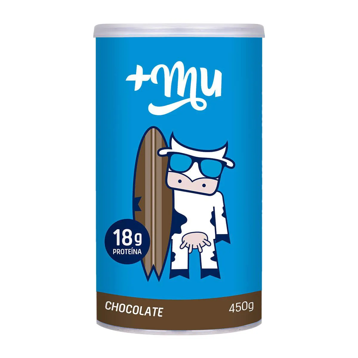 Whey Protein +Mu Chocolate 450g