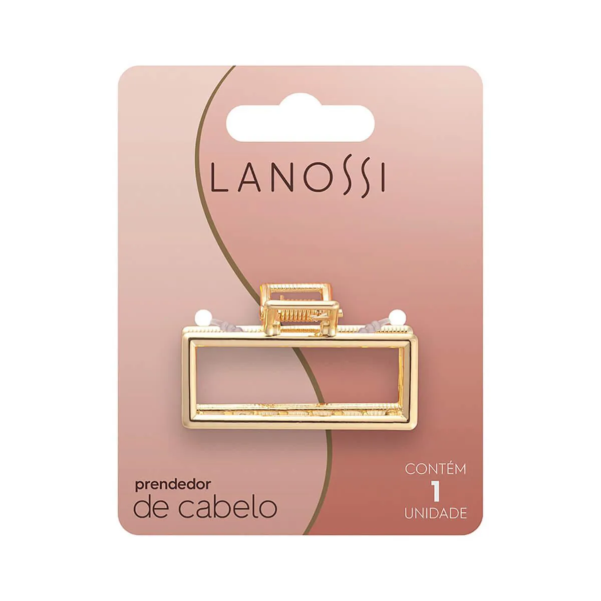 Piranha de Cabelo Lanossi Gold Médio - 1 unidade