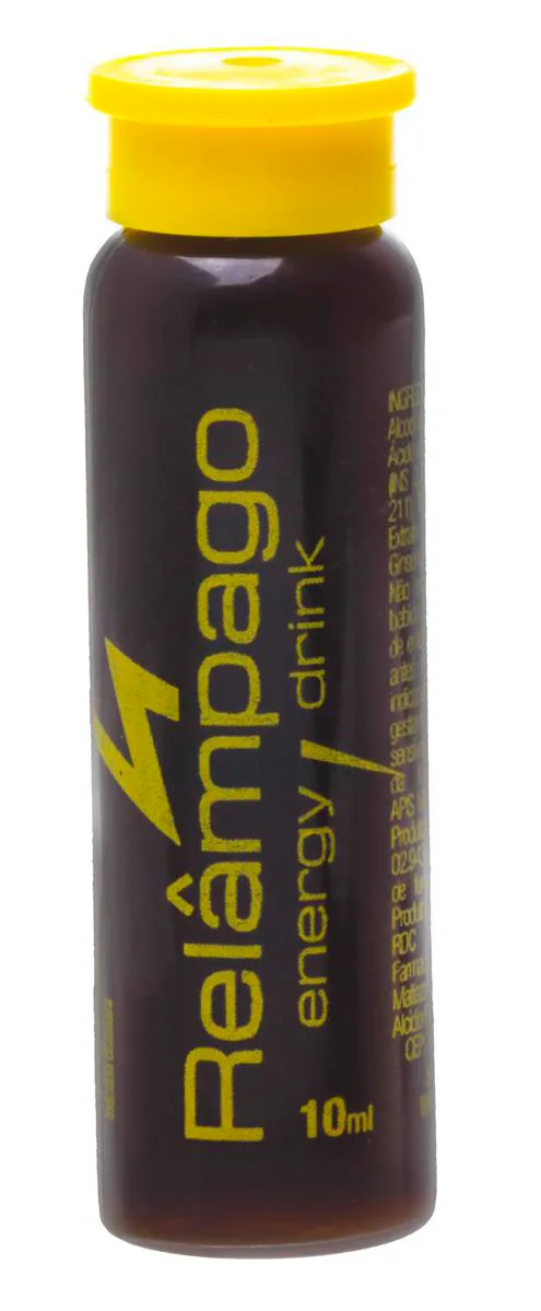 Energético Relâmpago 1 flaconete de 10ml