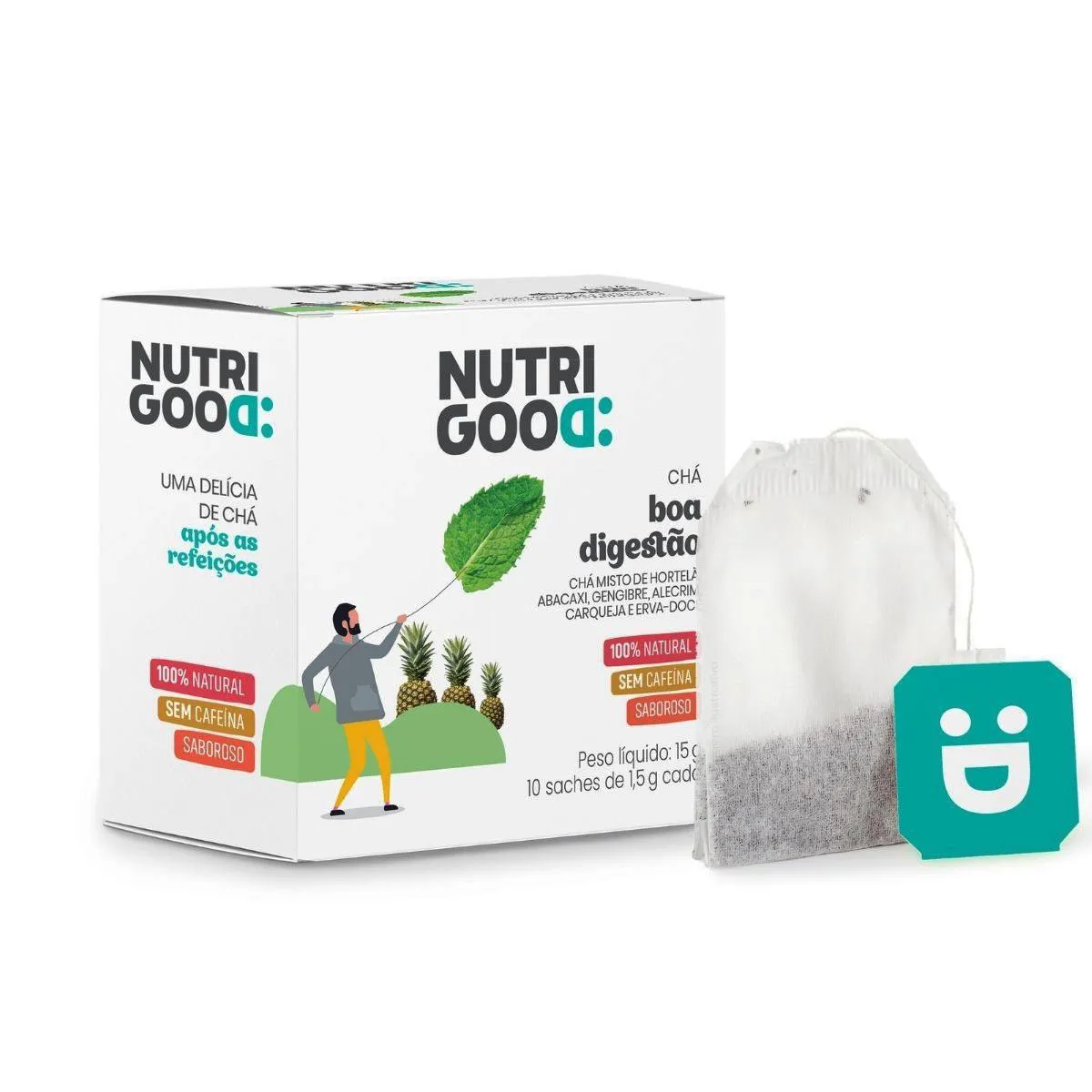 Chá Nutrigood Boa Digestão 10 sachês