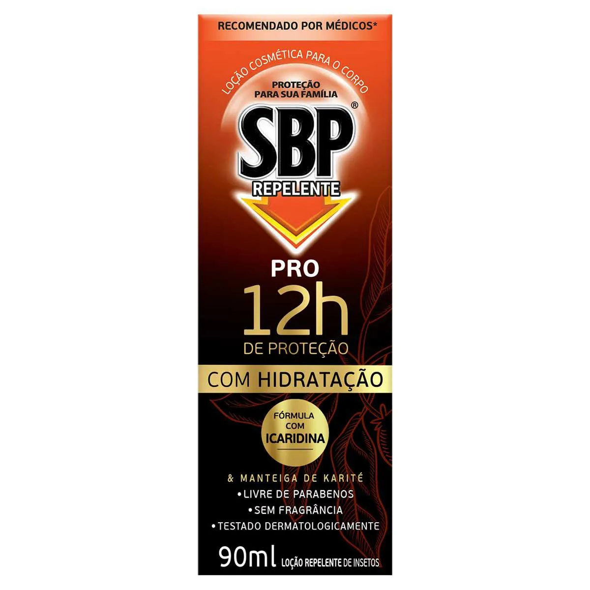 Repelente SPB Pro 12h Loção 90ml