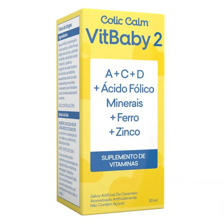 Polivitamínico Colic Calm VitBaby Infantil 30ml