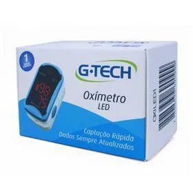 Oxímetro de Dedo G-Tech Led com 1 unidade