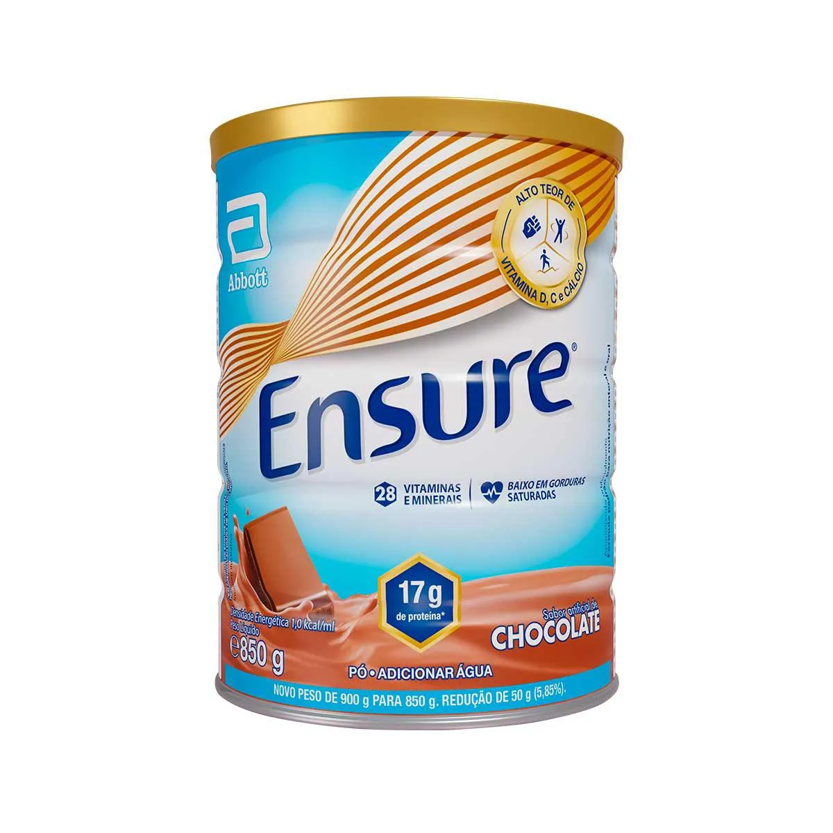 Suplemento Nutricional Ensure Chocolate 850g