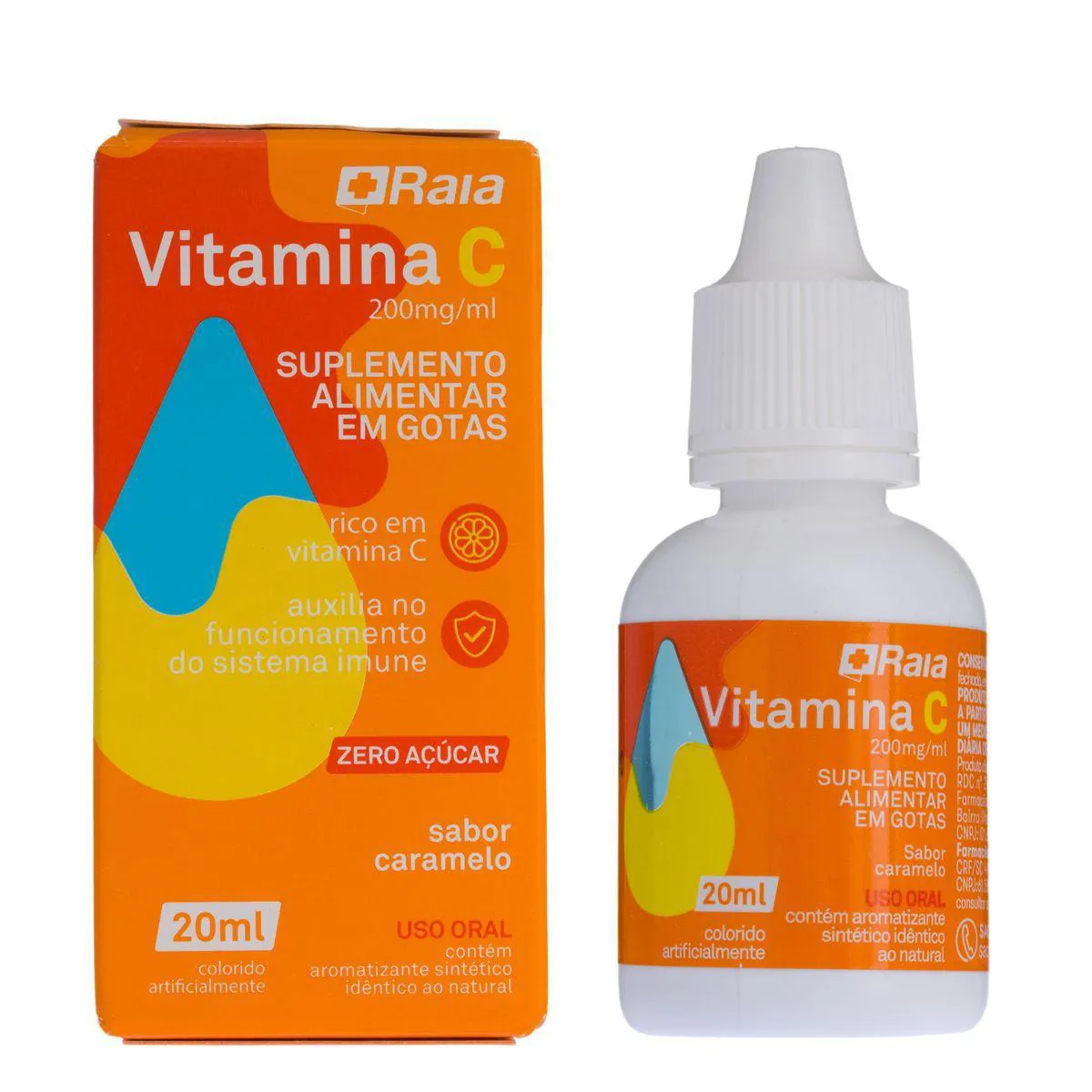 Vitamina C Droga Raia Caramelo 20ml