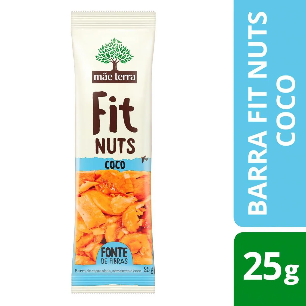 Barra Mãe Terra Fit Nuts Coco com 25g