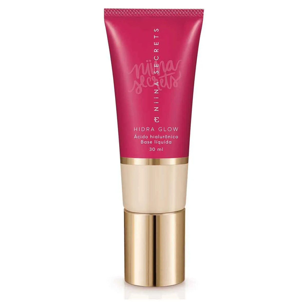 Base Líquida Niina Secrets Hidra Glow Cor 00 com 30ml