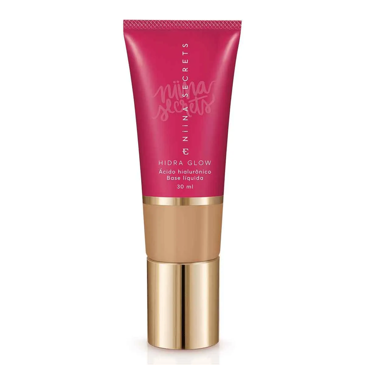 Base Líquida Niina Secrets Hidra Glow Cor 45 com 30ml