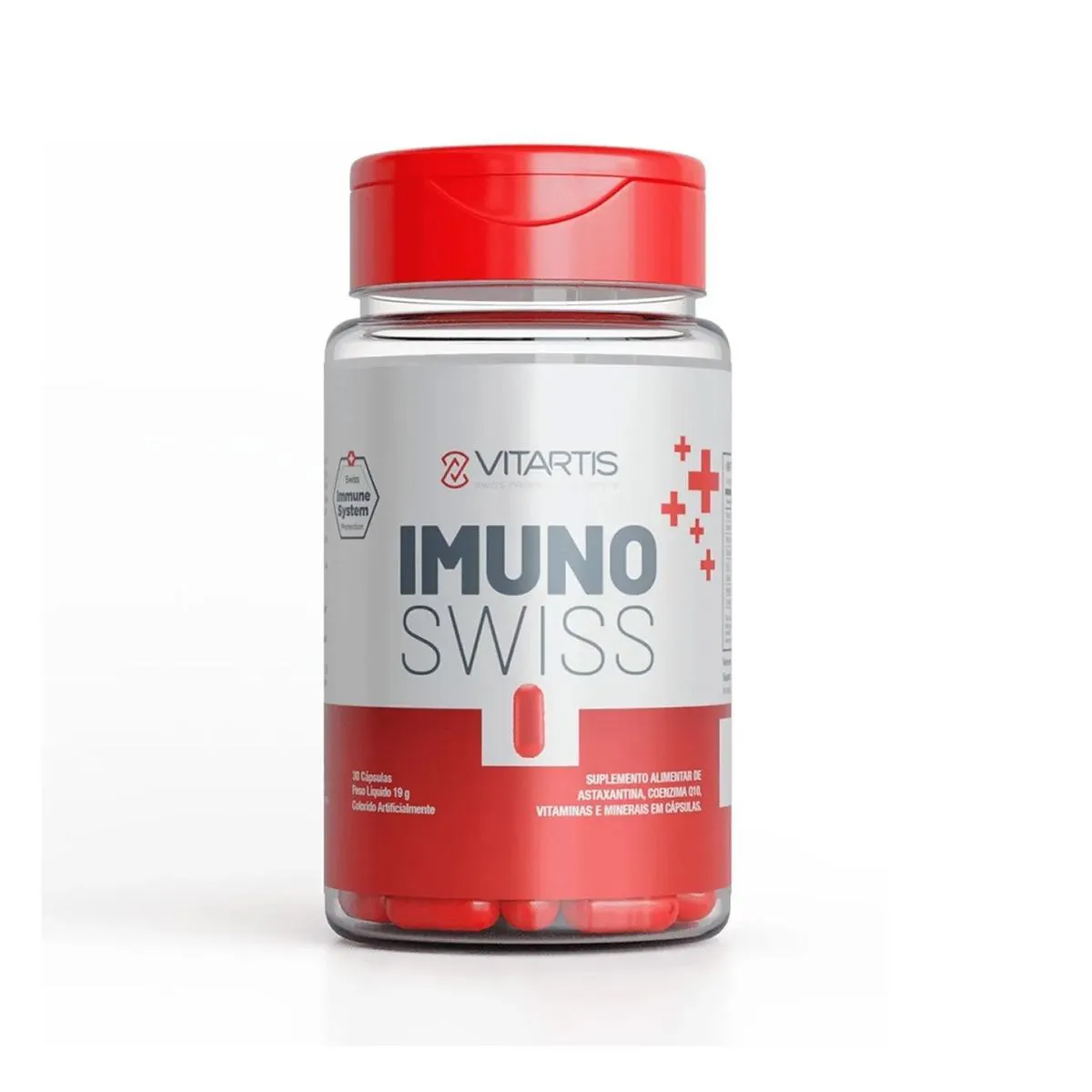 Polivitamínico Vitartis Imuno Swiss 30 cápsulas