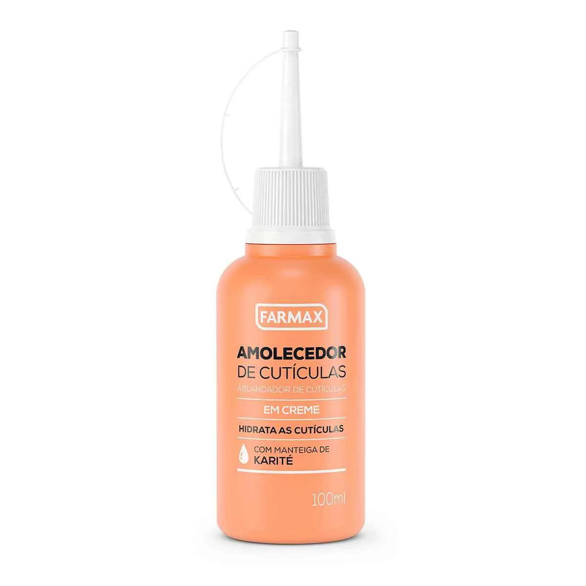 Amolecedor de Cutícula em Creme Farmax com 100ml