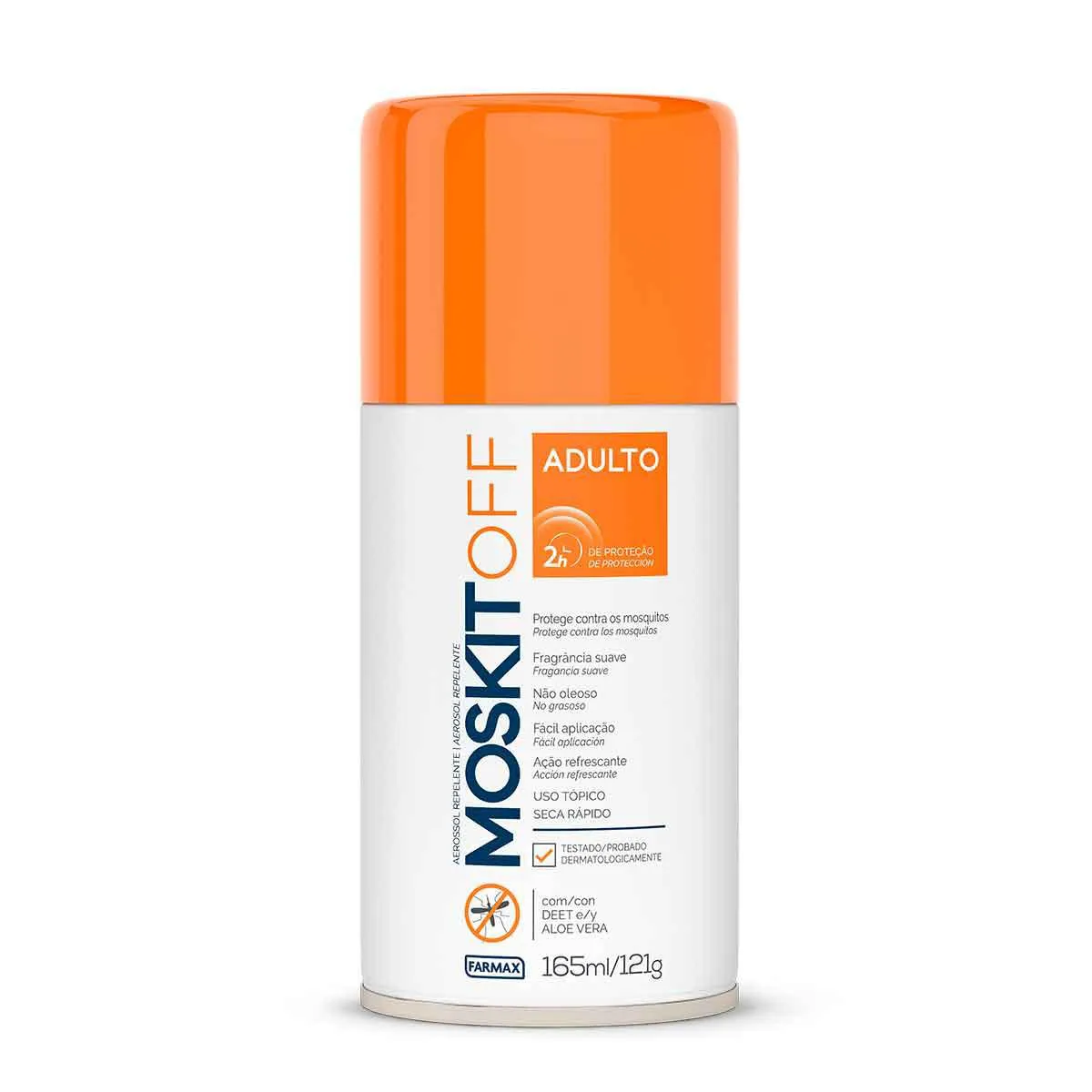 Repelente Moskitoff Adulto Aerosol Deet 165ml