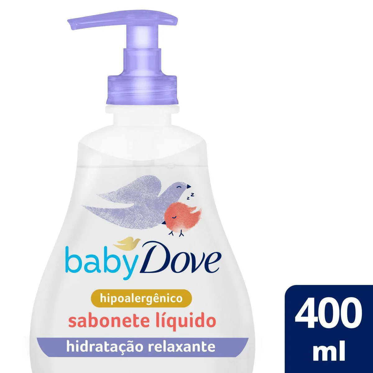 Sabonete Líquido Baby Dove Hora de Dormir Glicerina 400ml