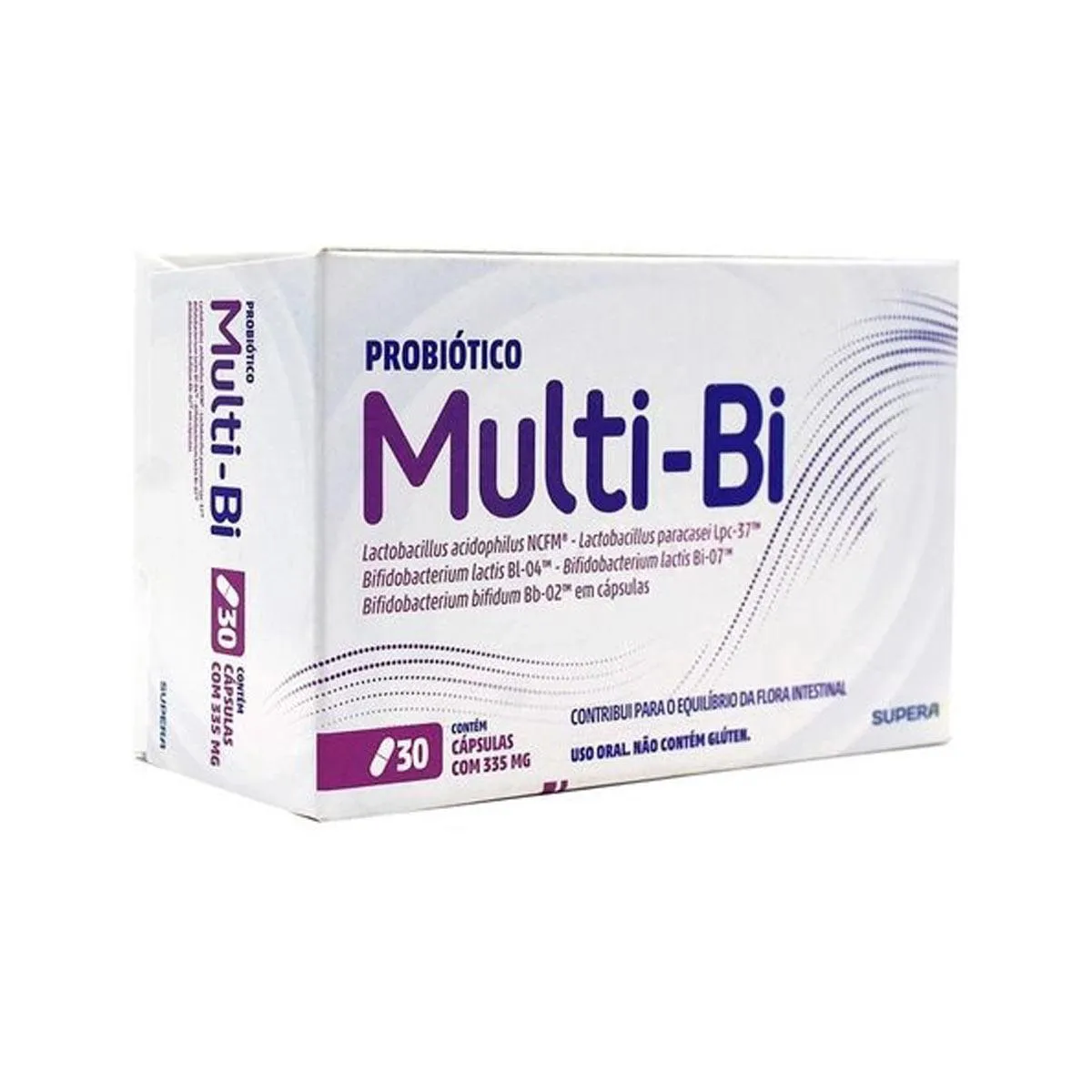 Probiótico Multi-Bi com 30 Cápsulas