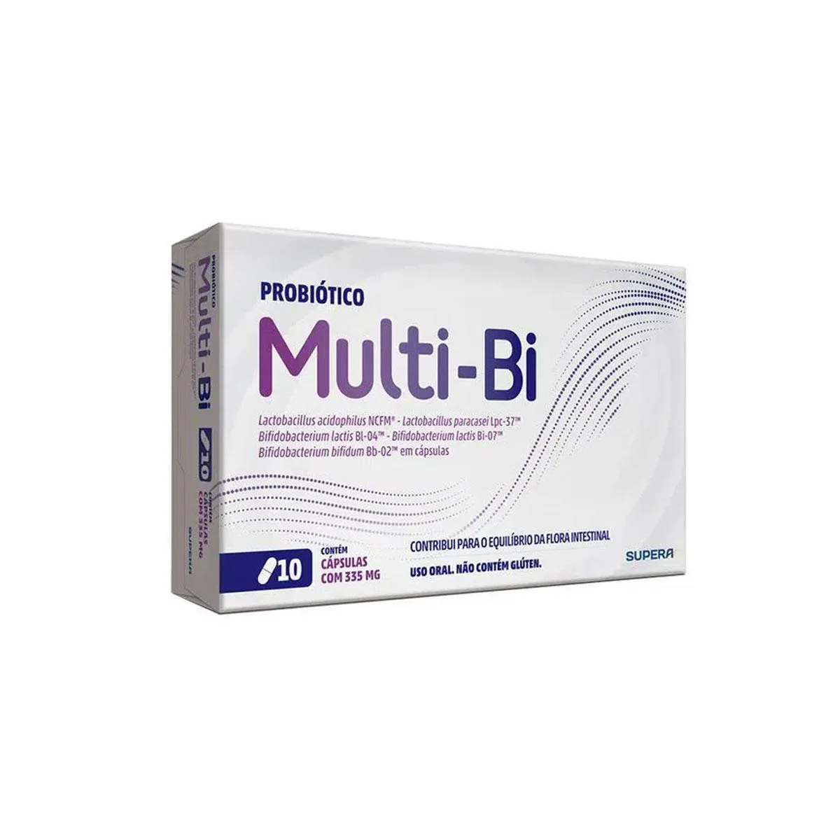 Multibacter Bula Probiótico Multi-Bi com 10 Cápsulas | Drogasil