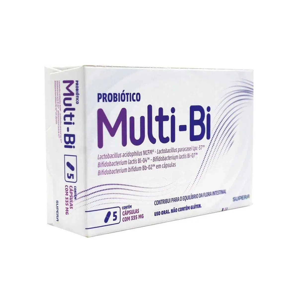Probiótico Multi-Bi com 5 Cápsulas | Droga Raia