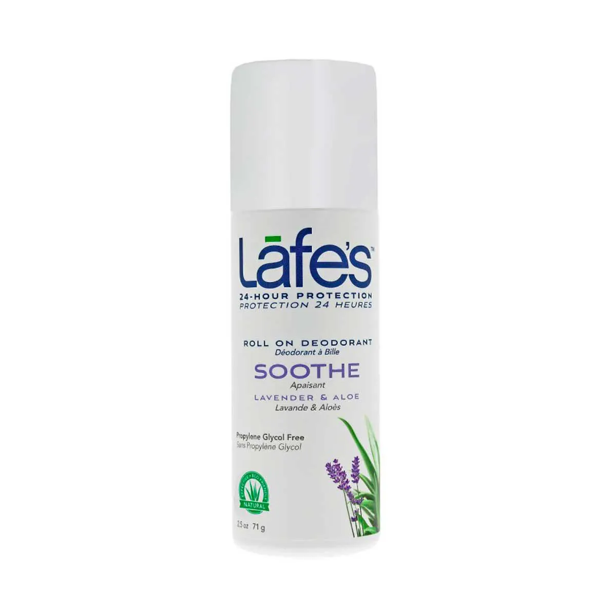 Desodorante Vegano Sem Alumínio Roll-On Lafe's Soothe 24h 88ml 