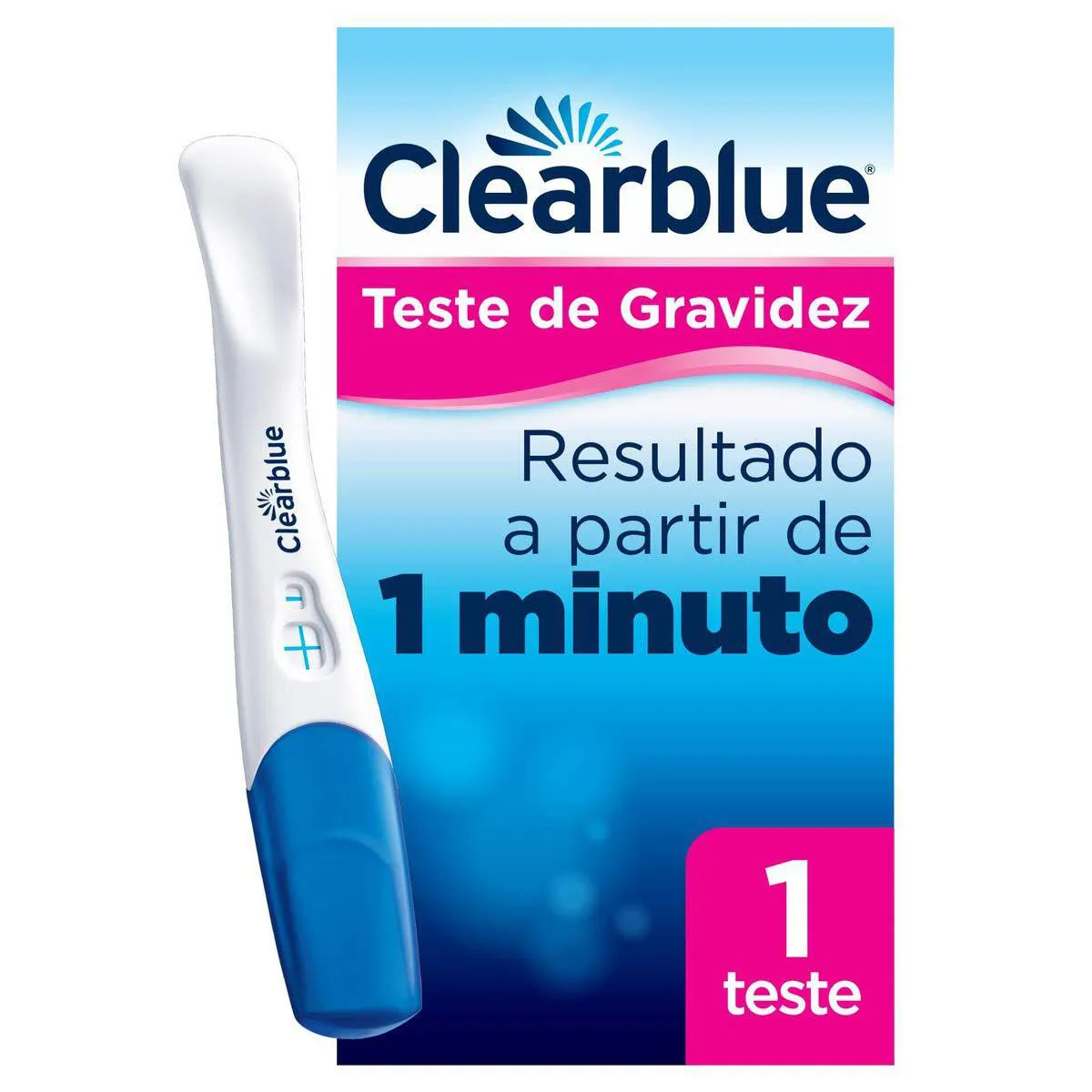 Teste de Gravidez Clearblue Detecção Rápida 1 Unidade