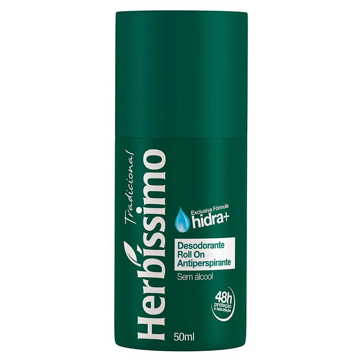 Desodorante Roll-On Antiperspirante Herbíssimo Tradicional com 50ml