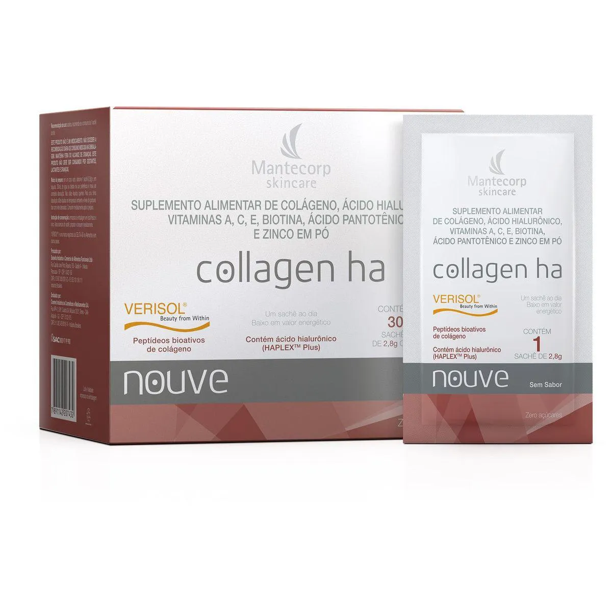 Suplemento Alimentar Nouve Collagen HA com 30 Sachês