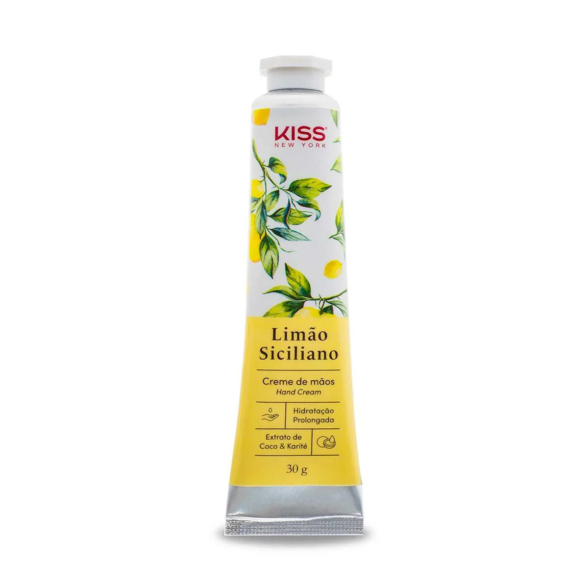 Creme de Mãos Kiss NY Limão Siciliano com 30g